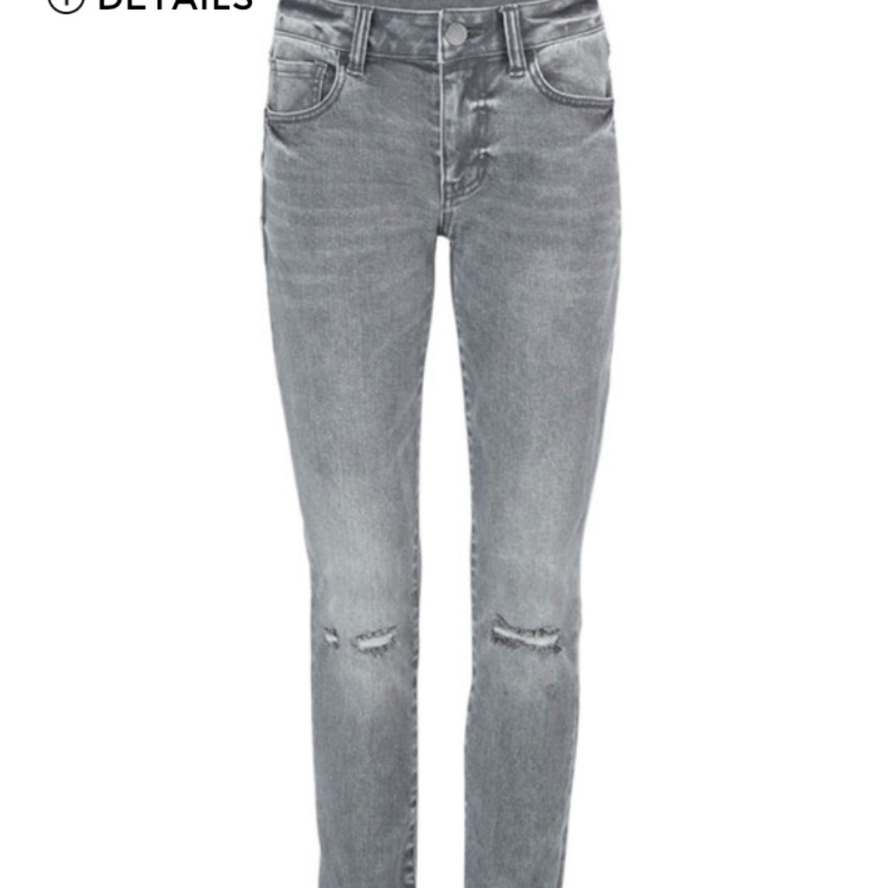 CAbi high skinny vapor wash size 12